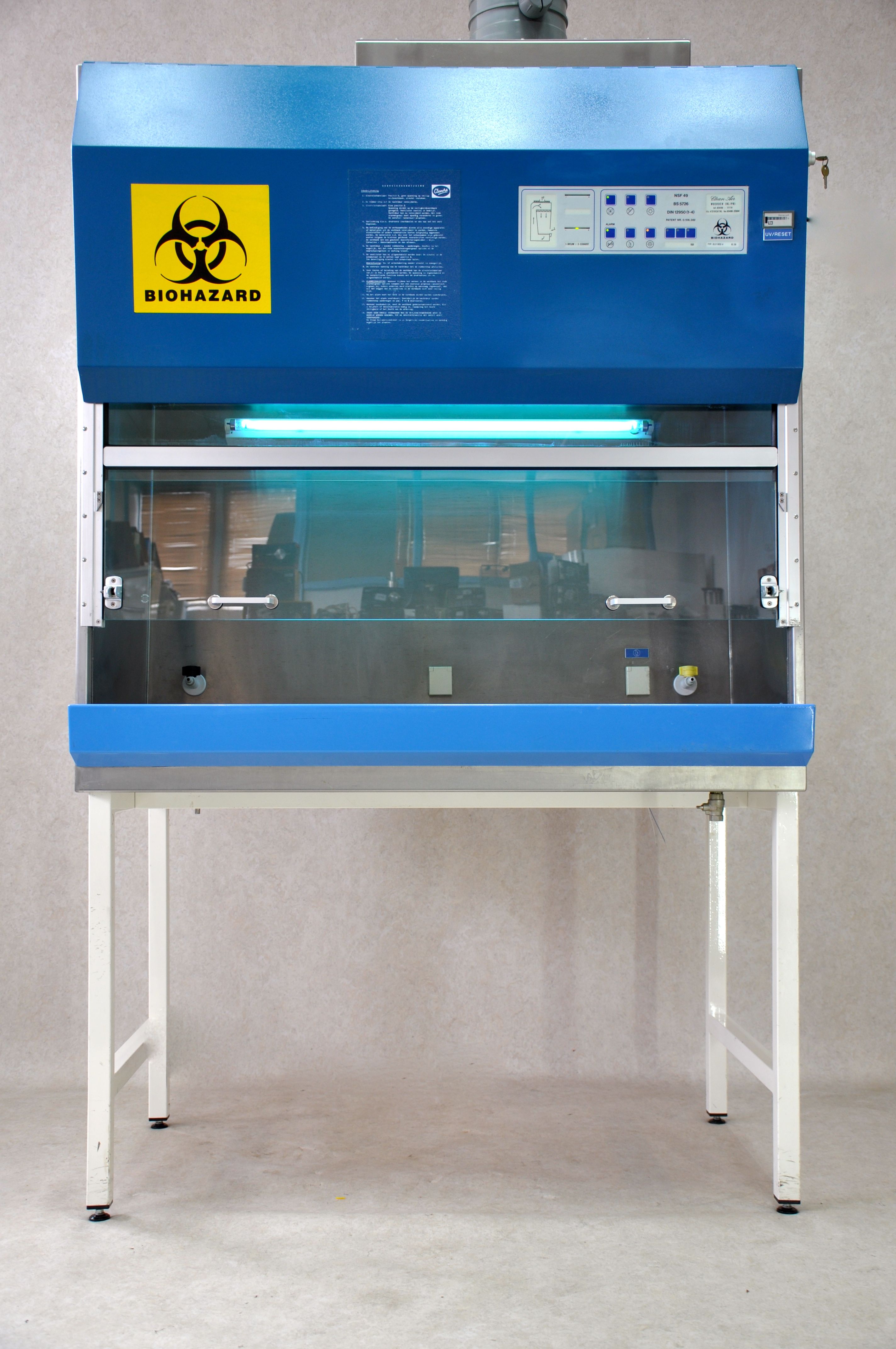 CleanAir DLF BSS4 Biohazard safety Gemini BV