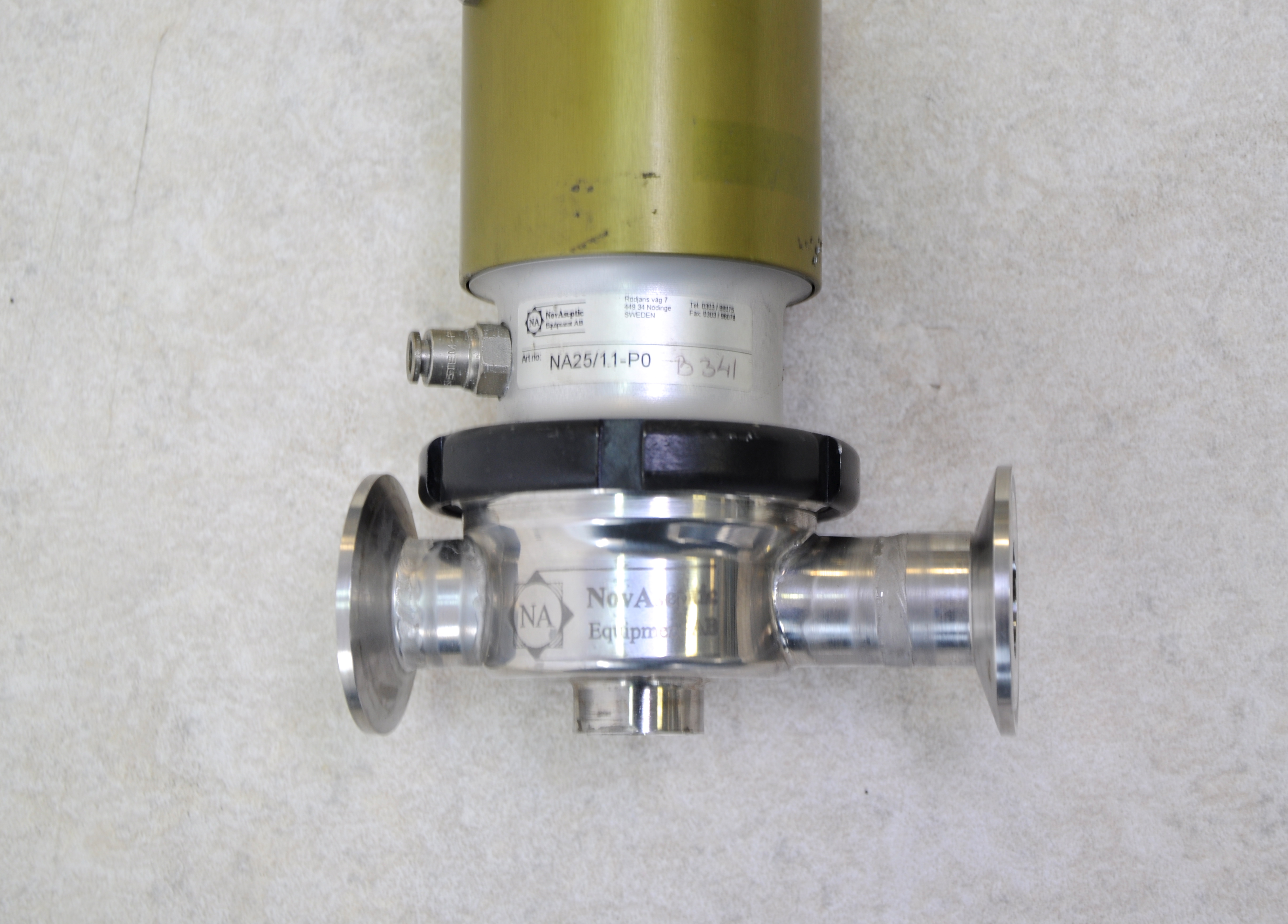 NovAseptic valves Gemini BV