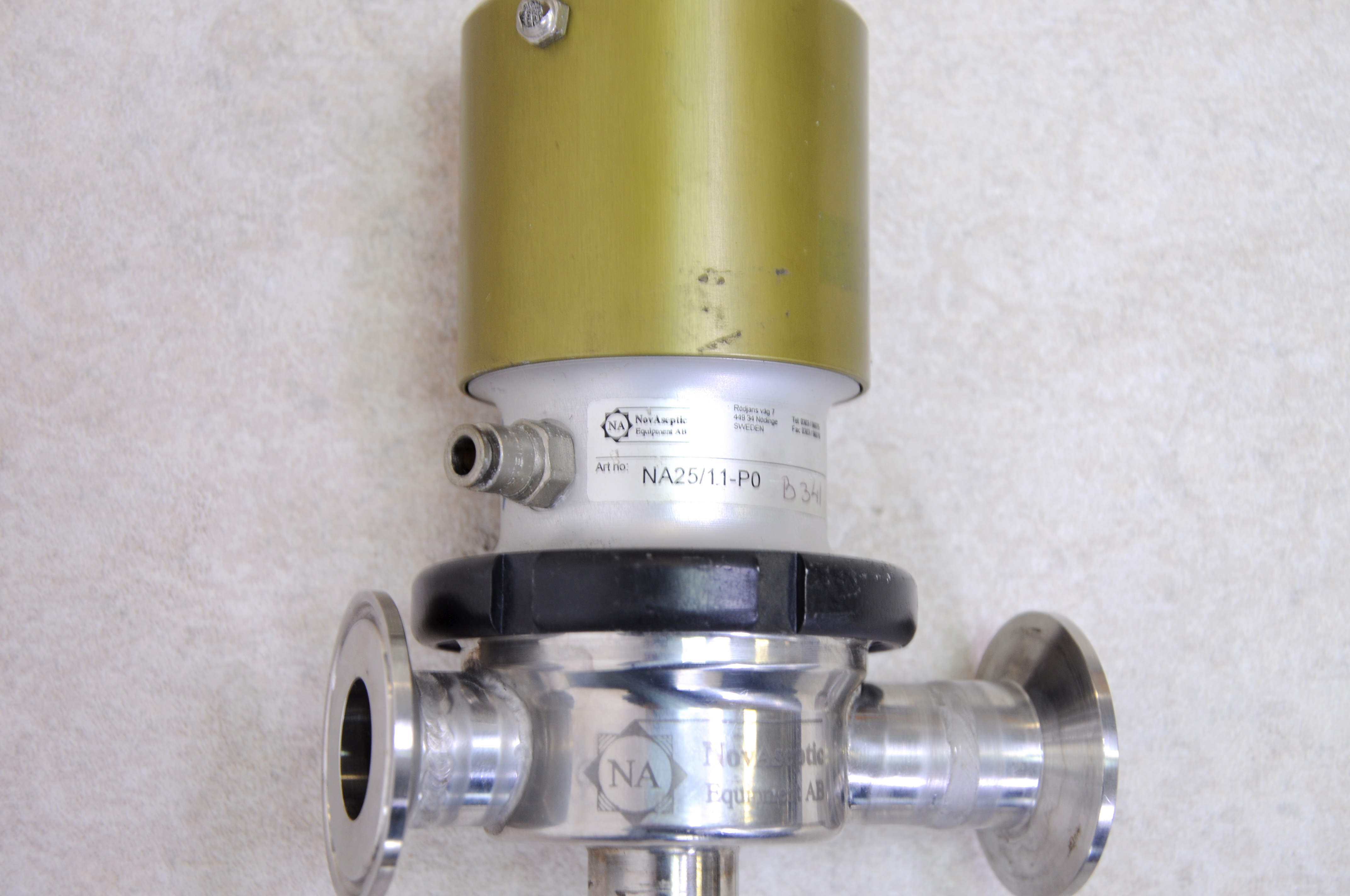 NovAseptic valves Gemini BV