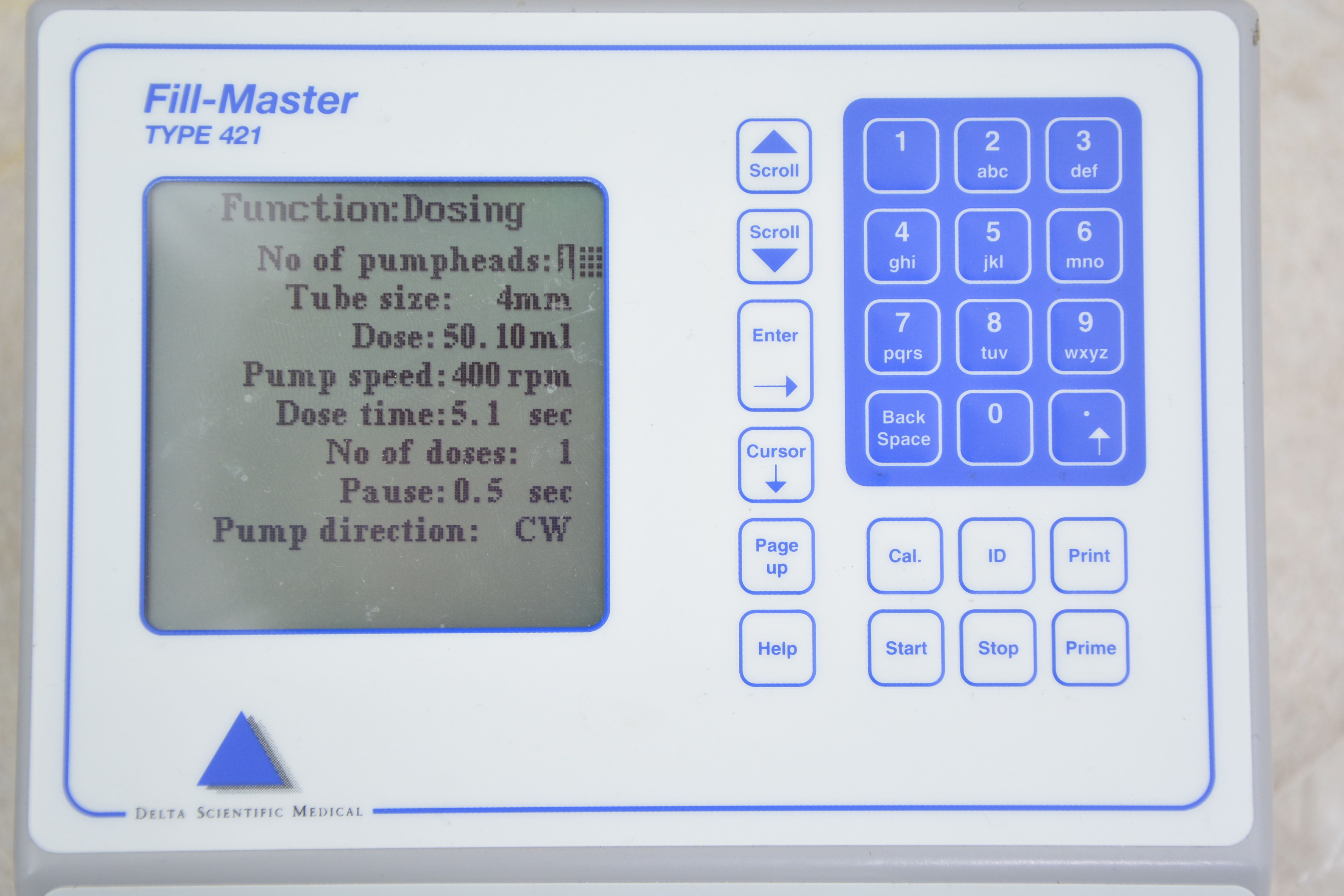 Delta Scientific Medical Fill Master 421 with Fill Master Robot 852