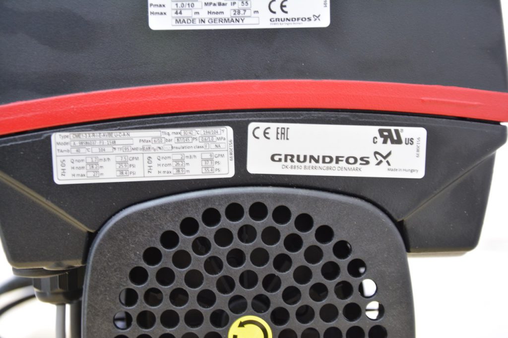 Grundfos CMBE 144 Pressure Boosting System Gemini BV