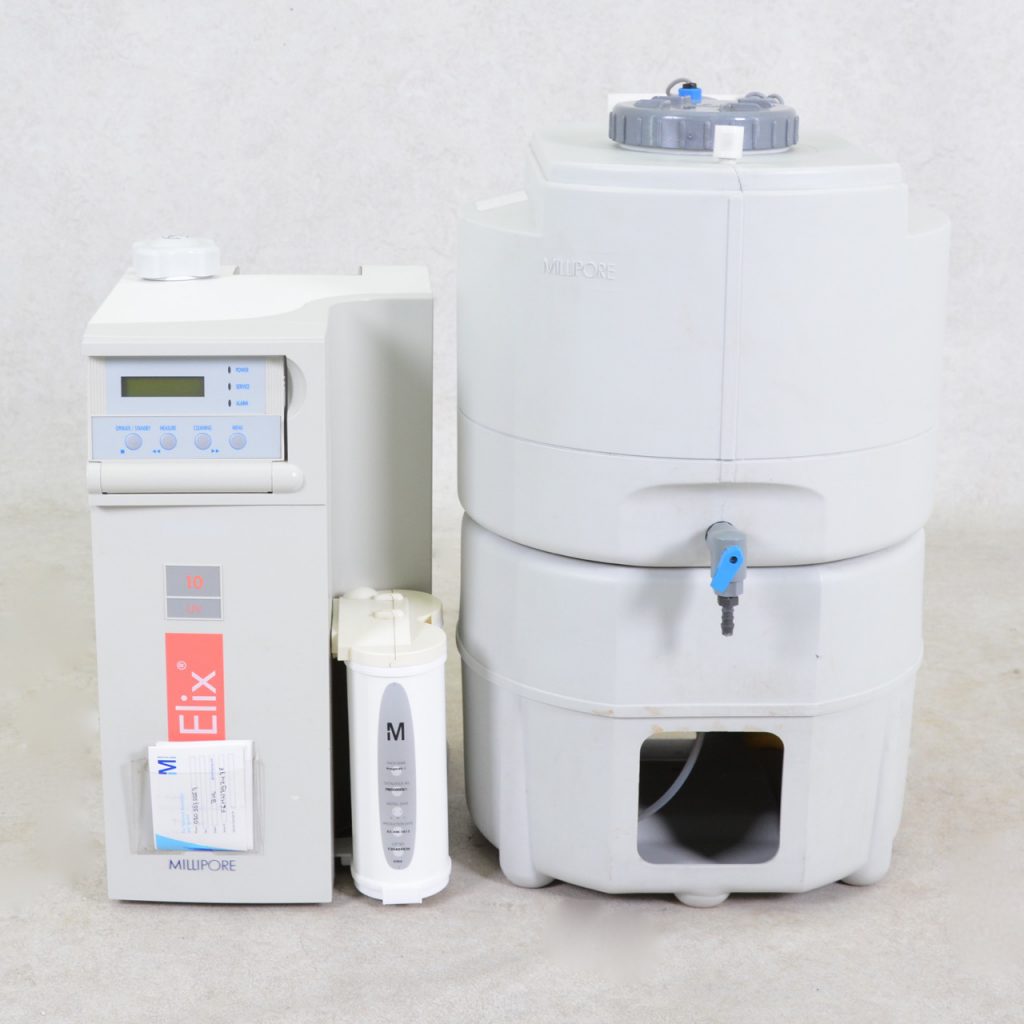 Millipore Elix 10 Water Purification System with PE030 Storage Tank
