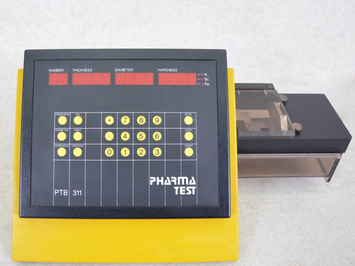 PharmaTest PTB311 Tablet Tester Gemini BV