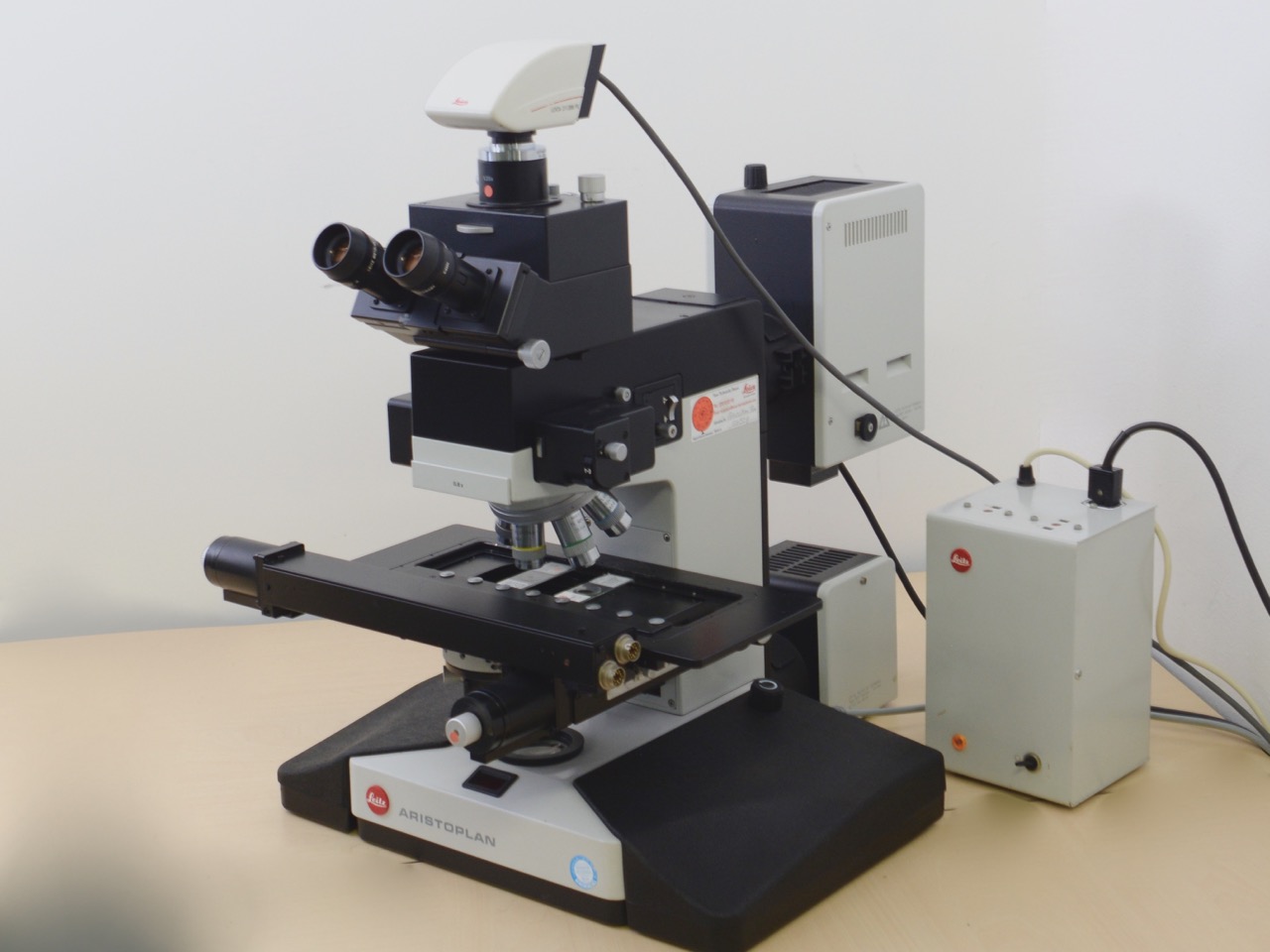 Leitz Aristoplan microscope Gemini BV