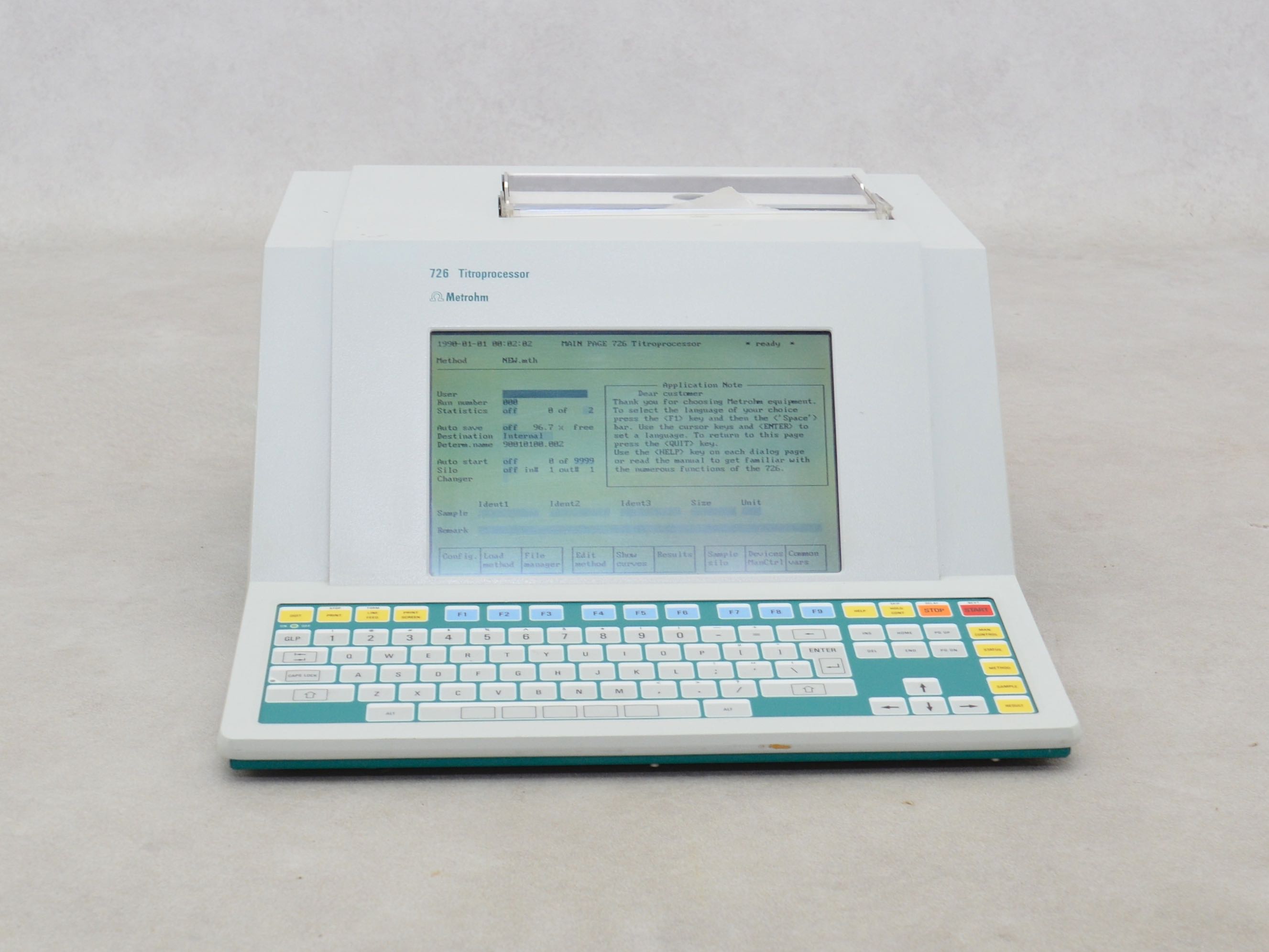 Metrohm 726 Titroprocessor Gemini BV