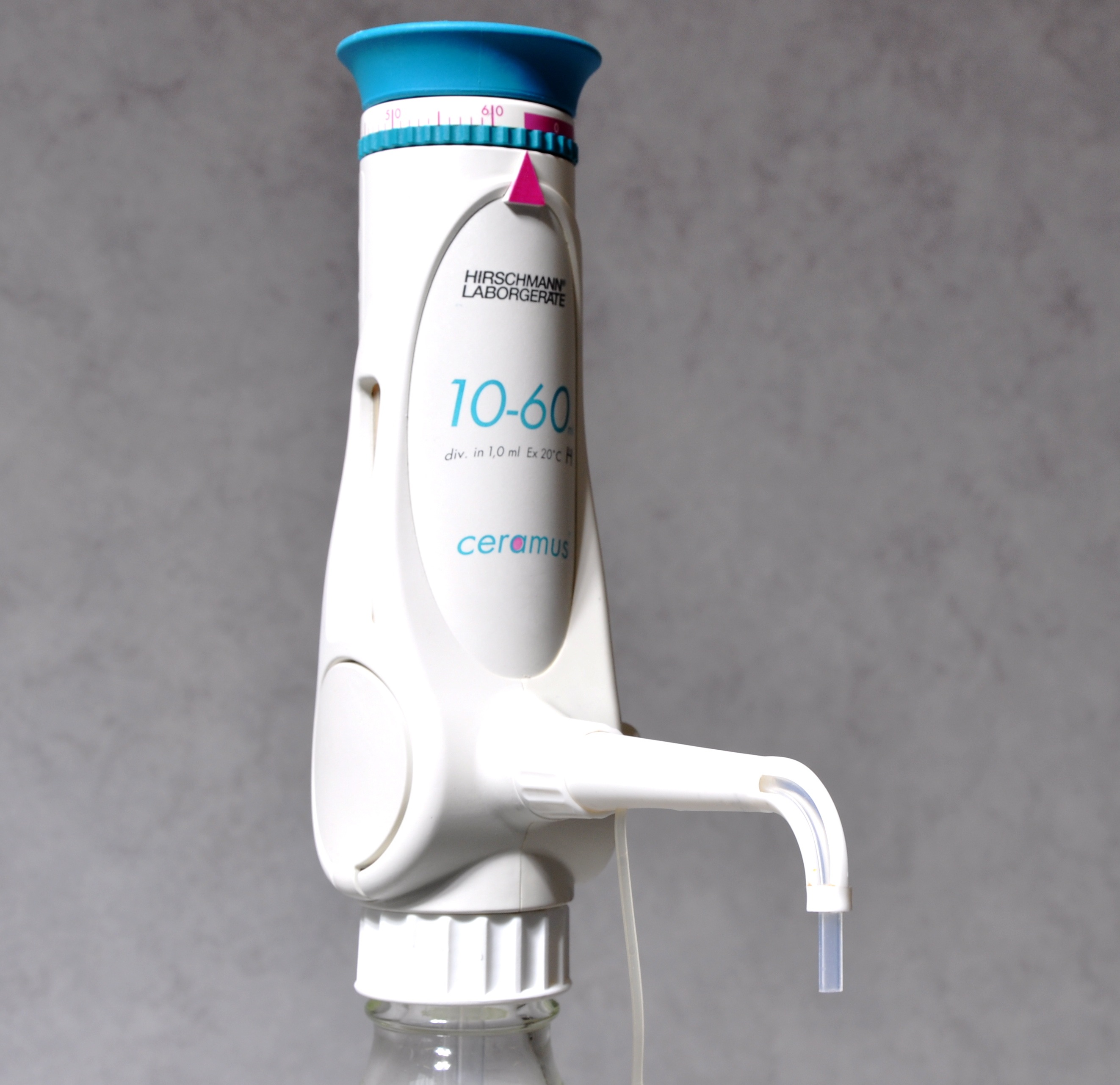 Hirschmann Ceramus bottle top dispenser Gemini BV