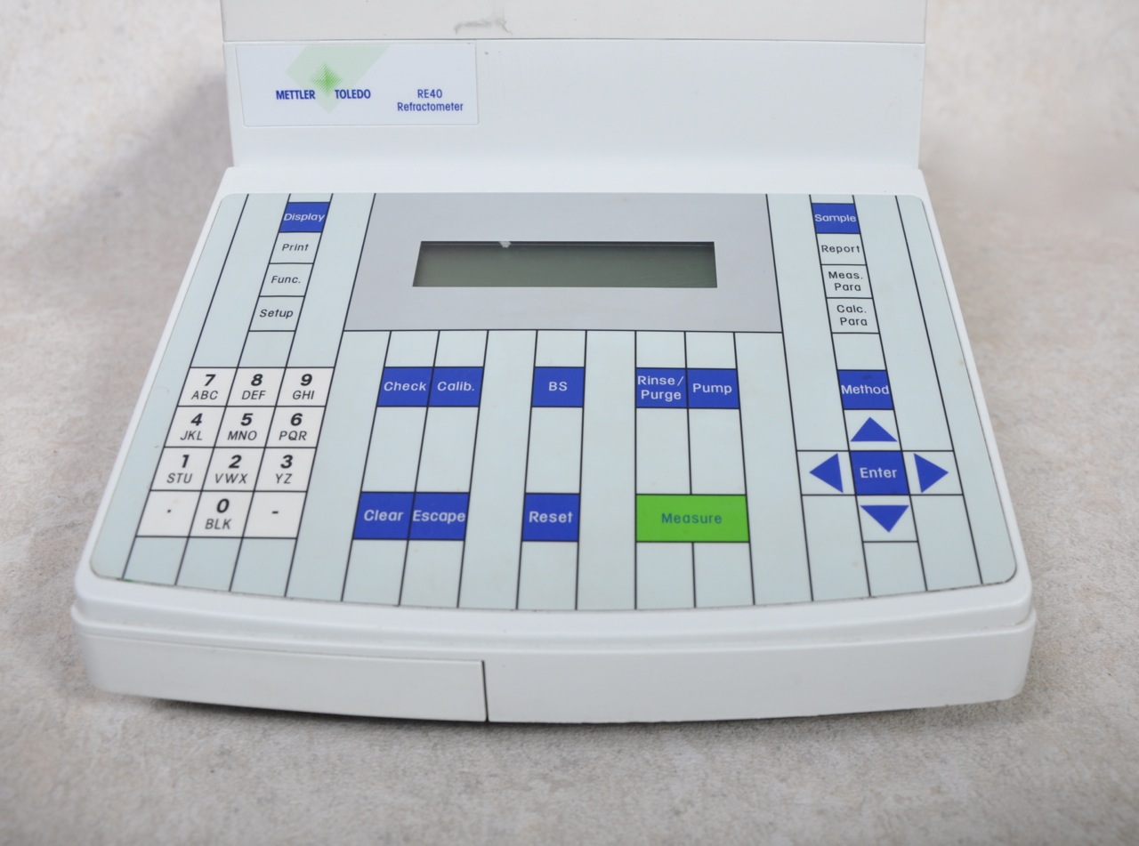 Mettler Toledo RE40 refractometer Gemini BV