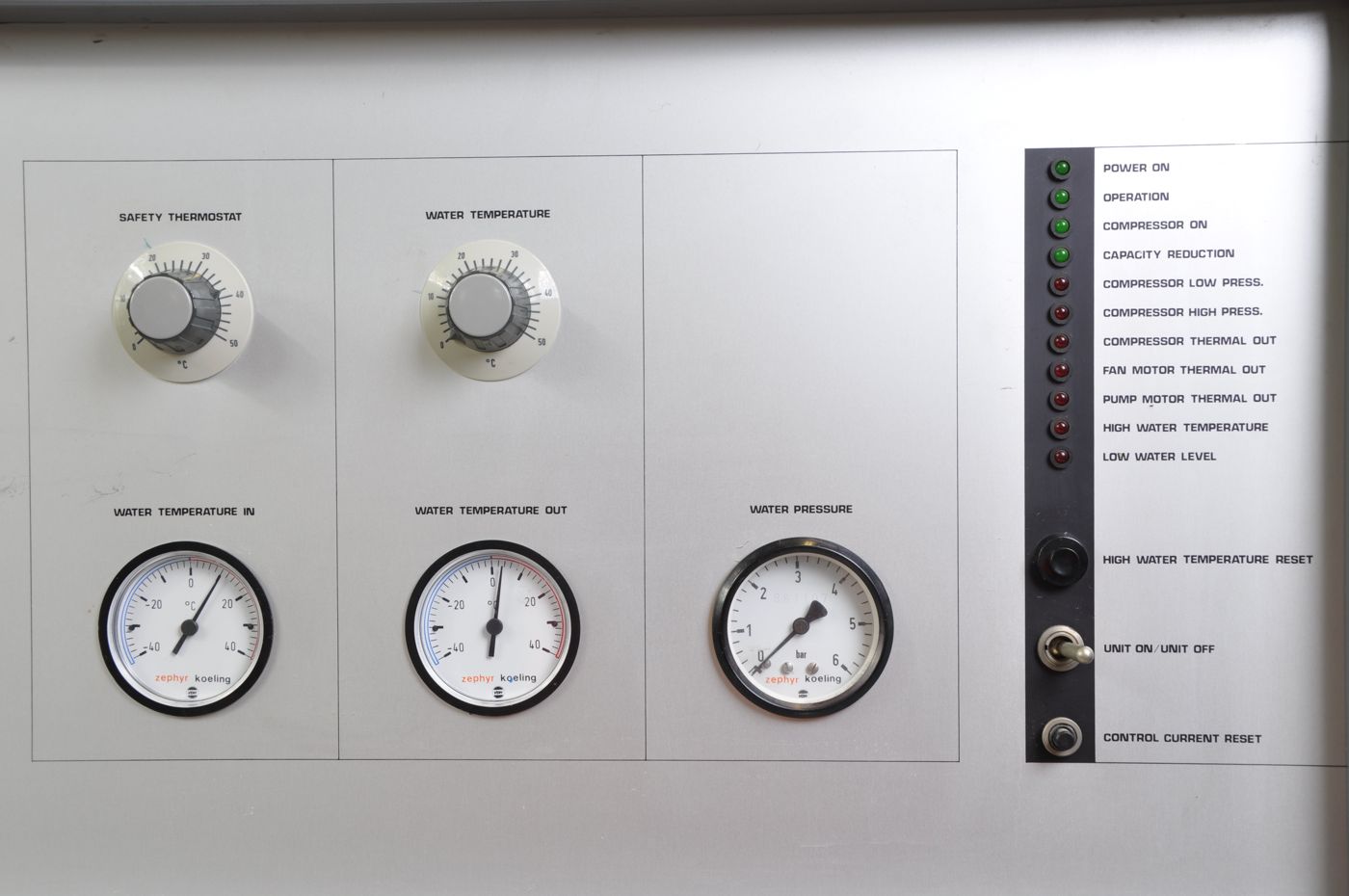 Zephyr ZEM 2500C water cooling unit Gemini BV