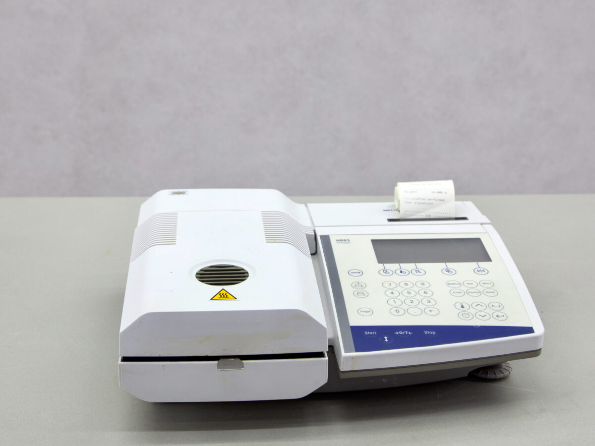 Mettler HR83P moisture analyzer Gemini BV