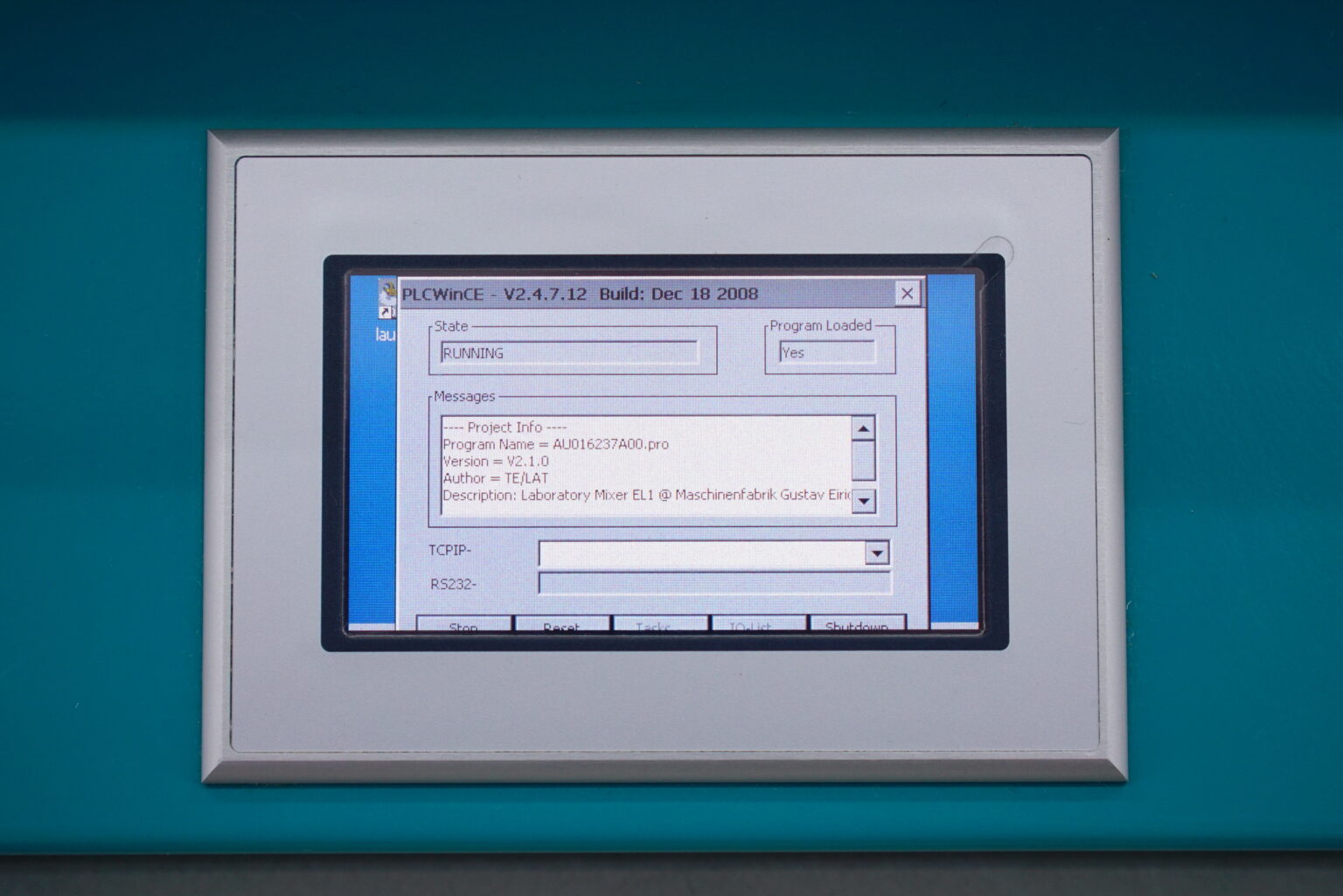 Gustav Eirich EL1 Laboratory Mixer Gemini BV