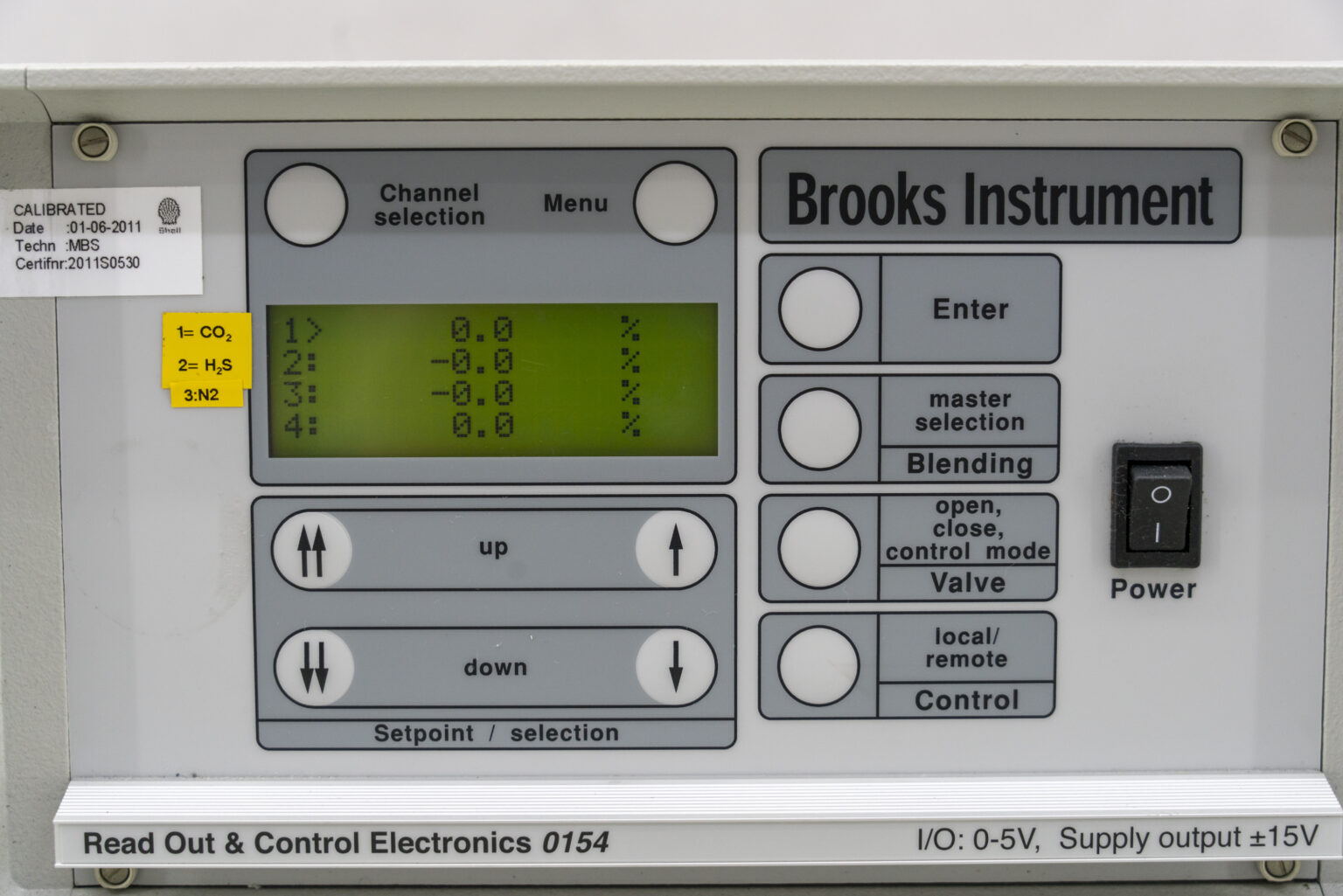 Brooks type 0154 control and readout unit - Gemini BV
