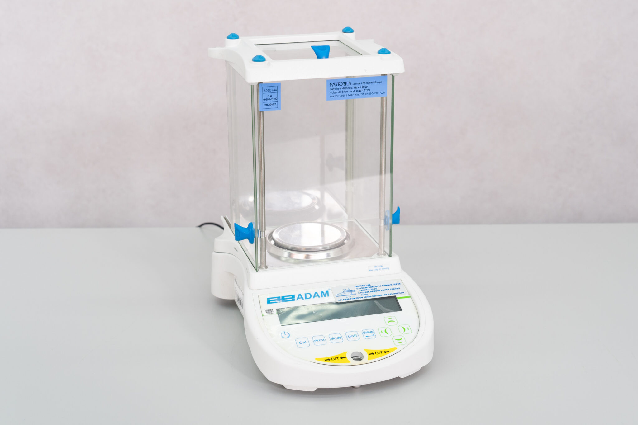 AE Adam Nimbus Analytical Balance NBL 124E Gemini BV
