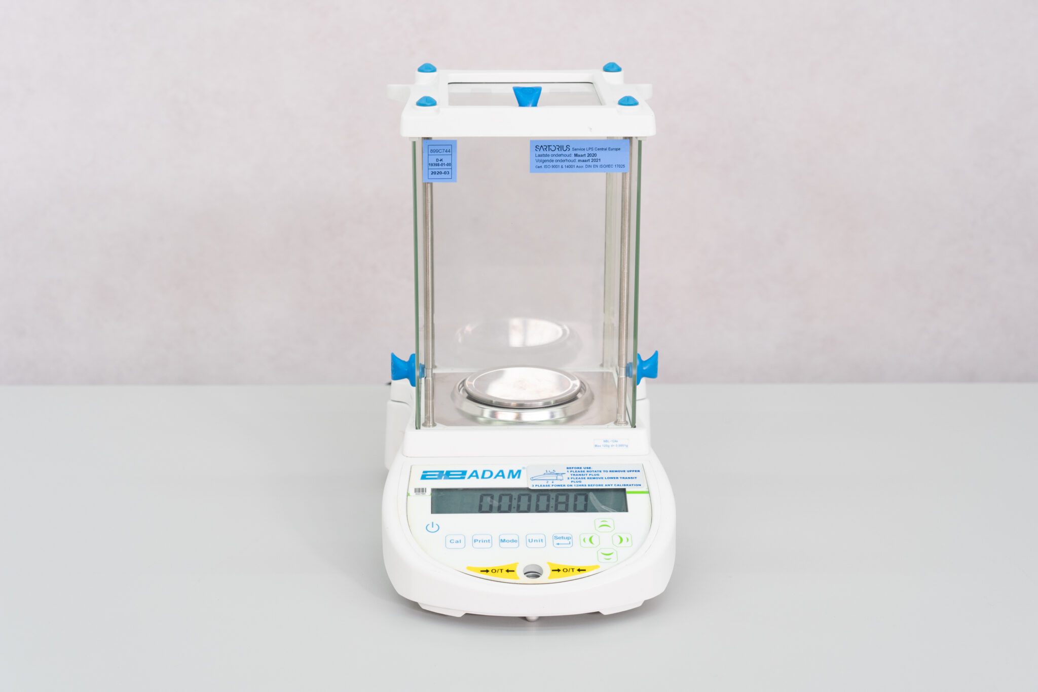 AE Adam Nimbus Analytical Balance NBL 124E Gemini BV