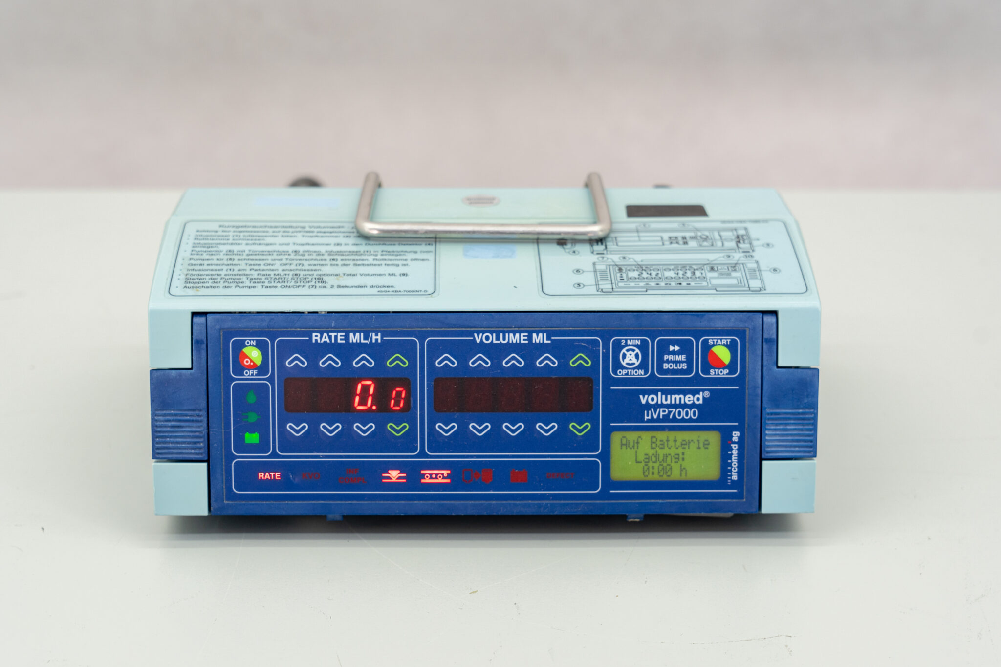MVP7000 volumetric infusion pump Gemini BV